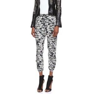 Parker Devlin Silk Pants Camo